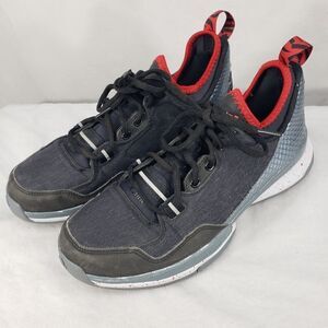 Adidas Dame Damion Lillard Basketball NBA Techfit Townbiz mens 8 black red hoops